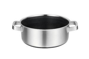 Casserole en acier inoxydable de qualité professionnelle avec couvercle, marmite profonde triple couche pour cuisson à haute température - Product Image 4