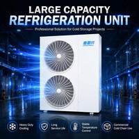 Unité de condensation à inverter R410A à économie d'énergie 2HP 3HP 5HP 8HP 10HP pour chambre froide et congélateur
