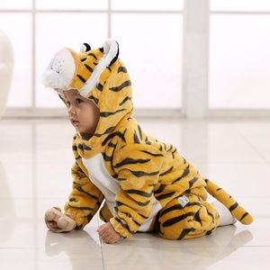 Combinaisons en flanelle pour enfants TONWHAR, animaux, garçons, filles, combinaison une pièce, costume d'Halloween pour enfants - Product Image 3