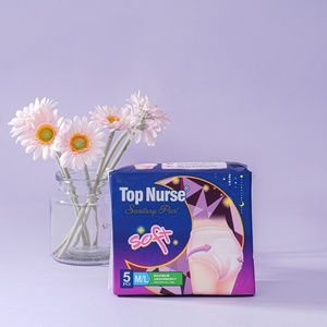 High Waist Super Soft Breathable Cotton Disposable Sanitary Napkin Pants Leak Proof Female Menstrual Protection - Product Image 4