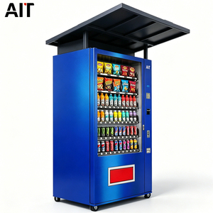 Distributeur automatique commercial AIT pour l'extérieur, station de vente de snacks et de boissons avec auvent pour station de recharge de véhicules électriques et station-service - Product Image 6