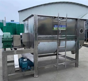 เครื่องผสมเคมีแบบแนวนอนสองหัว Weihui Weihui Hh-1000 Bibo ราคาดีที่สุด 1000 ลิตร 2000 ลิตร 11 กิโลวัตต์ 220 โวลต์/380 โวลต์ ความปลอดภัยสูง สำหรับเม็ดเคมีอเนกประสงค์ - Product Image 2
