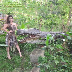 Exhibición de Animales Móviles de Cocodrilo Animatrónico en el <span class=keywords><strong>Parque</strong></span> de la Selva - Product Image 3