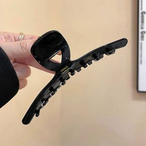 Elegante Pinza Grande de Acetato Hecha a Mano para Mujer, para Peinados de Moño, Estilo Vintage Chic, Adorno para el Cabello, Regalo para Bodas y Fiestas - Product Image 3
