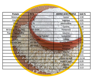 White <strong>Brown</strong> <strong>Rice</strong> <strong>Protein</strong> | Non-GMO Plant-Based <strong>Protein</strong> 70% - Product Image 4