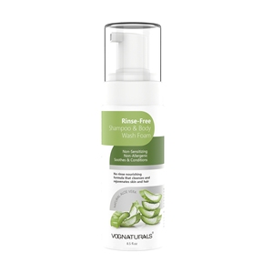 Champú limpiador Facial sin enjuague de hierbas blanqueadoras de etiqueta privada conveniente <span class=keywords><strong>espuma</strong></span> de ducha multiusos para <span class=keywords><strong>ancianos</strong></span> - Product Image 1