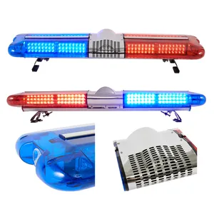 2022 Rood Blauw Strobe Werken Fashing Led Werklampen Bar 30W Auto Waterdichte Lamp Ambulance Knipperende Led Licht Leveranciers