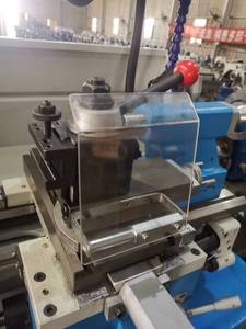 Torno de Banco Mini Sumore de 38 mm de Diámetro Interior, Velocidad Variable, VFD, Torno Manual para <span class=keywords><strong>Metal</strong></span>, Modelo SP2129-II - Product Image 5