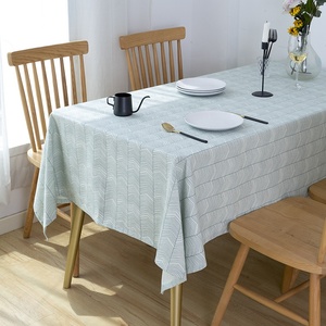 Nappe de <span class=keywords><strong>Table</strong></span> imprimée 100% coton, imperméable, personnalisé, pour usage intérieur et extérieur, motif de plantes, décoration de <span class=keywords><strong>jardin</strong></span>, 100% pièces - Product Image 4