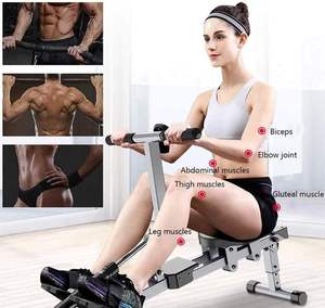 <span class=keywords><strong>Rameur</strong></span> - Équipement <span class=keywords><strong>de</strong></span> fitness d'intérieur pour la <span class=keywords><strong>perte</strong></span> <span class=keywords><strong>de</strong></span> <span class=keywords><strong>poids</strong></span>. <span class=keywords><strong>Rameur</strong></span> à résistance - Appareil <span class=keywords><strong>de</strong></span> rame à résistance - Product Image 2