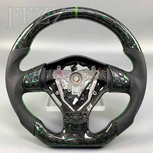 Volante Deportivo de Fibra de Carbono Forjado para <span class=keywords><strong>Subaru</strong></span> WRX <span class=keywords><strong>2010</strong></span> <span class=keywords><strong>BRZ</strong></span> 2017 2018 2019 2020 2021 2022, Accesorios para Automóviles - Product Image 1