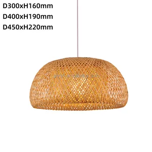 Lampu Gantung Rotan Buatan Tangan, Lampu Gantung Rotan, Lampu Anyaman Bambu