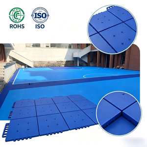 Dalles de sol sportives en PP haute résistance, durables et modulaires, pour terrains de jeux intensifs - Product Image 3