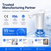 Dispenser Air Minum Elektrik Cepat XHB 3L/Menit 2000mAh 30dB Pompa Air Desktop Pintar Senyap Grosir Pemasok Partai Besar