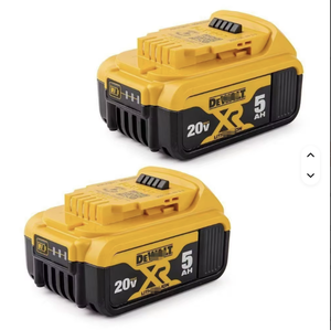 Batterie lithium-ion haute capacité DeWalt 20V 6.0Ah 5.0Ah 4.0Ah de remplacement pour outils électriques sans fil, perceuse, batterie de secours DW-6 haute performance - Product Image 1