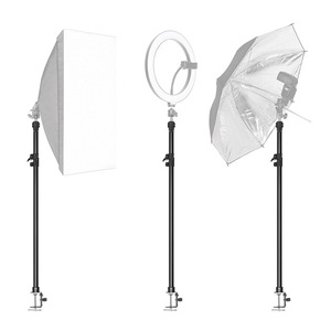 Multi Functional Stand 25-22mm Pipe Diameter 141cm Max Height Quick Release For Live Streaming Photography Equipment - Product Image 5