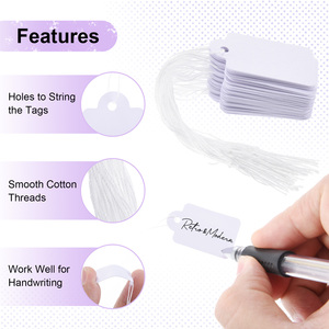 <span class=keywords><strong>Étiquettes</strong></span> <span class=keywords><strong>de</strong></span> <span class=keywords><strong>marquage</strong></span> blanches réutilisables Affichage <span class=keywords><strong>de</strong></span> prix 1.38*0.87 pouces Chaîne attachée <span class=keywords><strong>étiquettes</strong></span> inscriptibles <span class=keywords><strong>de</strong></span> <span class=keywords><strong>vêtements</strong></span> <span class=keywords><strong>de</strong></span> bijoux <span class=keywords><strong>étiquettes</strong></span> d'emballage - Product Image 3