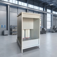 Cabine de peinture en poudre à haute efficacité avec récupération de filtre pour opération manuelle, cabine de pulvérisation industrielle à jet pulsé, certification CE