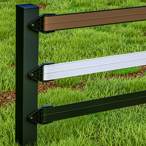 Lydite braket pita pagar, gesper ujung pagar fleksibel dapat disesuaikan untuk pagar kuda - Product Image 5