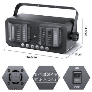 U'king Led Laser Disco Verlichting Show <span class=keywords><strong>Dmx</strong></span> Dj <span class=keywords><strong>Controller</strong></span> Sound Control Beam Strobr Lights Voor Bar Nachtclub Party Podiumlicht - Product Image 3
