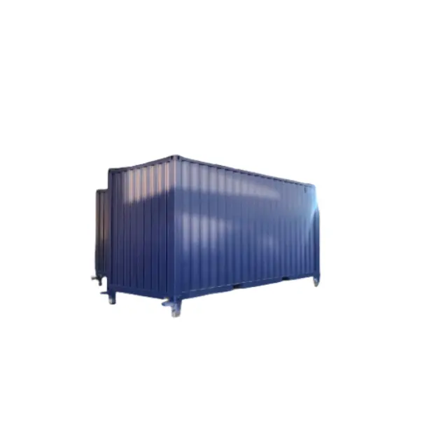 20ft Marine logistics container Recipiente de carga seco Navy blue standard container