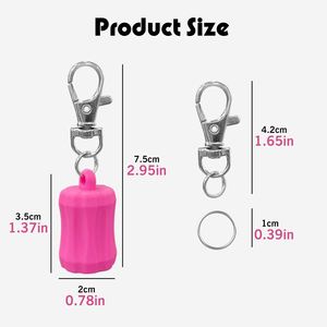 GLOSSGRL - Protector de Brillo Labial Portátil con Clip para Llavero, Elegante y Práctico, Perfecto para Llevar Contigo - Product Image 2