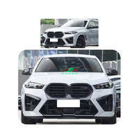 Kit de Carrocería para BMW X6 G06 2023-2025, Actualización F96 Lci X6M, Faldones Laterales, Parachoques Delantero, Instalación No Destructiva del Parachoques Trasero