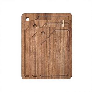 Tabla de Cortar de Madera Antibacteriana Ecológica Premium para Uso en la Cocina, Acabado Liso, Superficie Apta para Cuchillos, Apta para Lavavajillas - Product Image 1