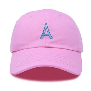 Berretto da Baseball per bambini morbido con Logo ricamato in cotone di alta qualità stile non strutturato cappellino da papà verde a tesa curva - Product Image 4