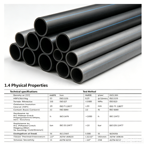 Tubo in plastica REHOME PE, tubazione in polietilene da 3 e 4 pollici, diametro 110 mm, <span class=keywords><strong>tubi</strong></span> <span class=keywords><strong>per</strong></span> fognature neri, tubo HDPE <span class=keywords><strong>per</strong></span> acqua <span class=keywords><strong>per</strong></span> allevamenti ittici o agricoli - Product Image 3