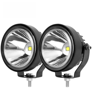 Phare de travail LED super lumineux 4 pouces 26W 12V-24V pour conduite tout-terrain, remplacement/réparation pour SUV/ATV/Camion/Bateau/Remorque - Product Image 2