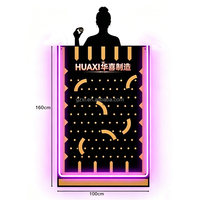 Jeu de Plinko personnalisé avec tombola de prix, stand de jeu de carnaval LED néon autoportant pour exposition, salon professionnel et promotion