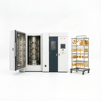 Machine de revêtement ionique sous vide AsiaLink pour pièces en acier inoxydable, accessoires en plastique et en céramique, ligne de production de décoration