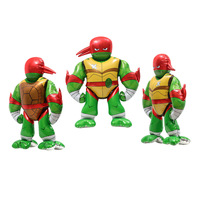 Accessoires de décoration de fête ballon jouet 4D trois dimensions debout Ninja-tortue dessin animé feuille d'aluminium grands ballons