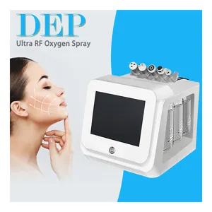 Uso domestico RF mesoterapia elettroporazione DEP Ultra elettroporazione della pelle ringiovanimento spruzzatore di ossigeno Anti-invecchiamento dispositivo di bellezza