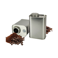 Boîtes de vin en acier inoxydable directement rectangulaires en usine boîtes en métal emballage de whisky de camping portable pour le stockage de vin de qualité alimentaire