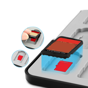 กล่องเก็บการ์ดเกมแม่เหล็กซิลิโคน 64-in-1 สำหรับ Nintendo Switch <span class=keywords><strong>2</strong></span>/Switch/OLED/Lite พร้อมตัวป้องกันตลับเกม - Product Image 4