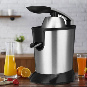 Presse-agrumes portable 350W en acier inoxydable pour usage commercial, presse-<span class=keywords><strong>jus</strong></span> d'orange automatique, extracteur de <span class=keywords><strong>jus</strong></span> de fruits frais - Product Image 1