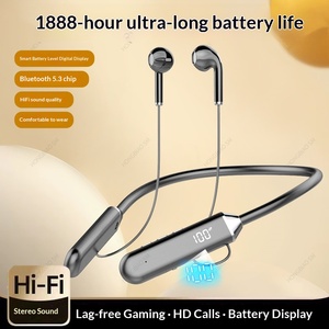 Écouteurs Bluetooth à tour de cou, sportifs, à réduction de bruit, longue autonomie pour iPhone Huawei Xiaomi - Product Image 3