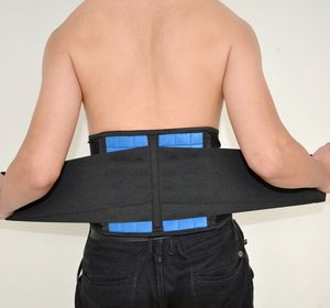 Aofeite respirant unisexe soulagement des maux <span class=keywords><strong>de</strong></span> <span class=keywords><strong>dos</strong></span> <span class=keywords><strong>de</strong></span> qualité médicale 20 pcs aimants <span class=keywords><strong>ceinture</strong></span> lombaire orthèse - Product Image 2