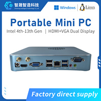 OEM Industrial Mini PC Intel Core I3-7100U/I5-7300U DDR3 SSD | Compact 4K Desktop Computer | Windows/Linux | M.2 Expansion