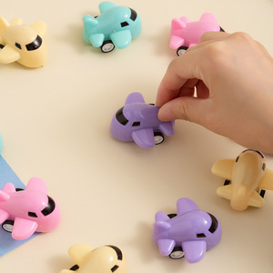 Mini avión de juguete colorido para niños pequeños, planeador de plástico de dibujos animados, regalo para niños de 2 a 4 años, unisex - Product Image 3