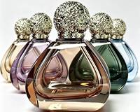 Flacon de parfum en verre de luxe en forme de goutte d'eau, 100 ml, avec logo personnalisé