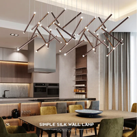 Lampe suspendue minimaliste ECOJAS pour salle à manger ou bar, design sobre, noir, hauteur réglable, LED haute luminosité