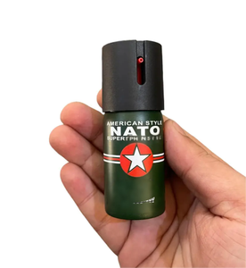 Modelo de Carcasa de Plástico con Logotipo Personalizado, Spray de Defensa Personal Portátil, Mayor Potencia, Diseño Nato, 20/40/60 ml - Product Image 4