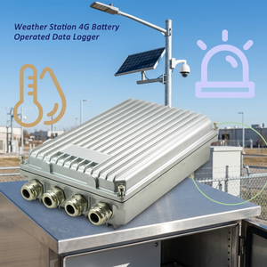 Estación Meteorológica 4G con Batería, Registrador de Datos de Aluminio, Resistente al Agua IP67, Registrador de Datos 4G con Batería - Product Image 1