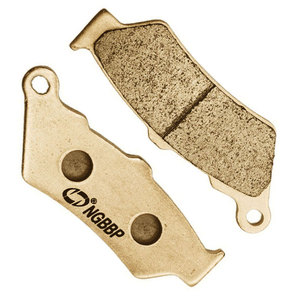Pastiglie Freno Sinterizzate NGBBP Hot Sale Golden Front Wheel per <span class=keywords><strong>Moto</strong></span> <span class=keywords><strong>Aprilia</strong></span> SETV 1000 Caponord Benelli TRK 502 Pegaso <span class=keywords><strong>650</strong></span> Trial - Product Image 4