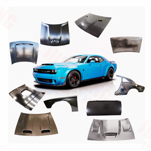 Ensemble de capot de <span class=keywords><strong>voiture</strong></span> de remplacement de qualité supérieure 68620094AA, composants métalliques professionnels pour Dodge Hornet 2023 2024 2025 - Product Image 2