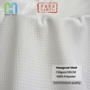 <span class=keywords><strong>Barcelona</strong></span> jerseys 100% spun Poly sublimación ripstop malla hexagonal de nailon impermeable para <span class=keywords><strong>camiseta</strong></span> de alta calidad - Product Image 1