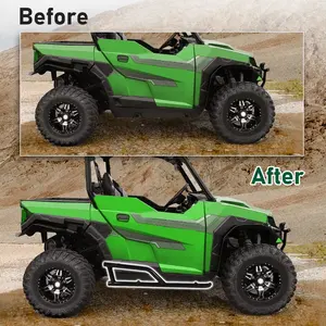 Para Polaris General 1000 2016-2025 Steel Kick Out <span class=keywords><strong>Nerf</strong></span> Bar Rock Sliders 2 asientos - Product Image 5